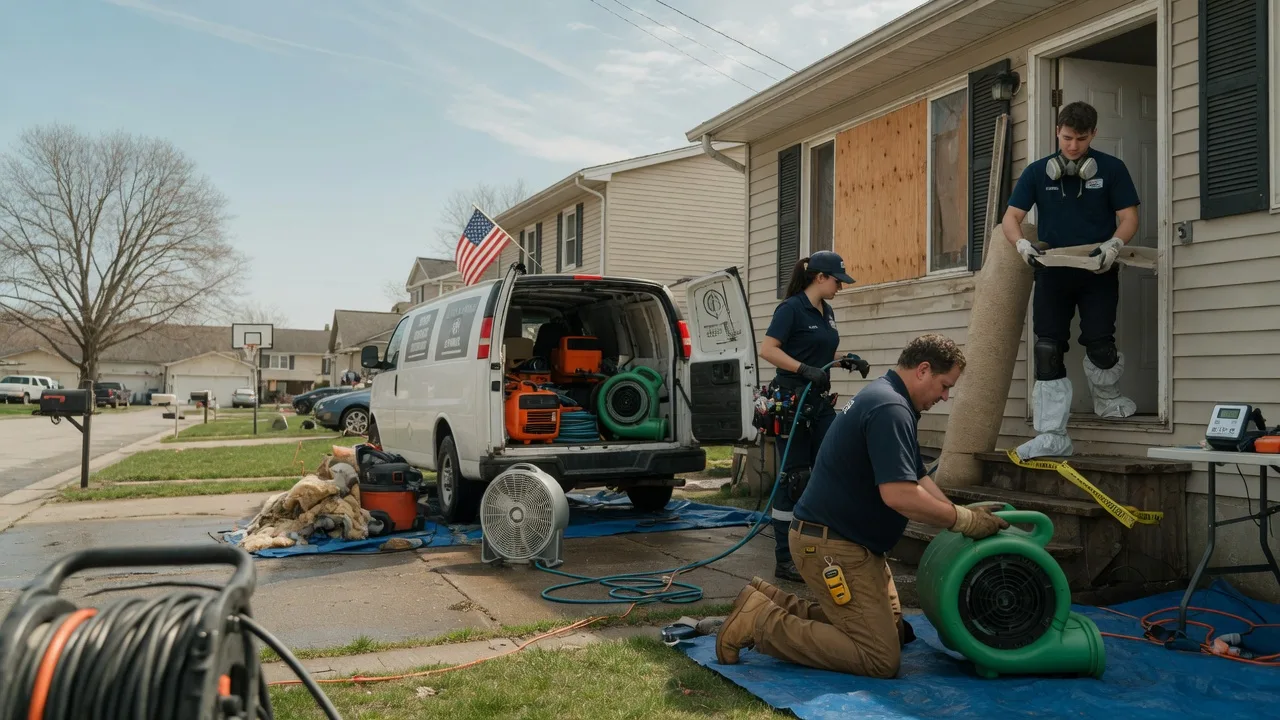 Water Damage Restoration in Fletcher, OK near me